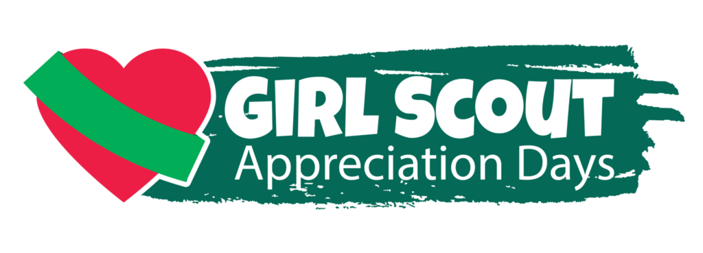 Girl Scout Appreciation Days Logo Heart