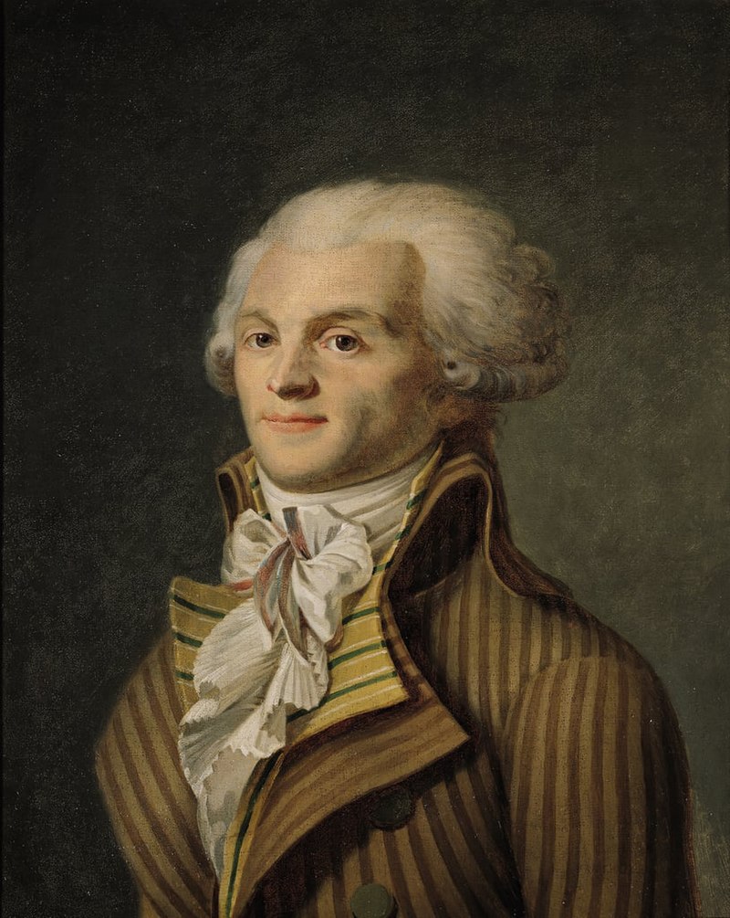 Origins of the term terrorism- Maximilien Robespierre